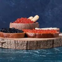 Красная, черная икра