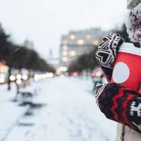 Зима, Москва