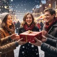 Обмен подарками, Новый год