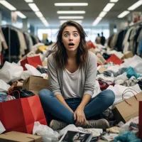 Девушка, покупки