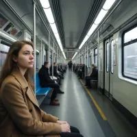 Поездка, девушка