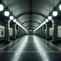 Пустынное метро