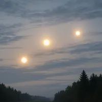 Огни над райономЧкаловского аэродрома