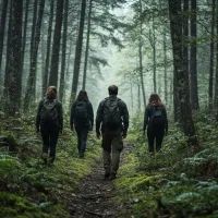 Поиск человека в лесу