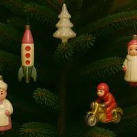 Советские игрушки на елке
