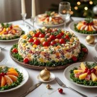 Новогодние салаты