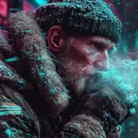 Мужчина, холод