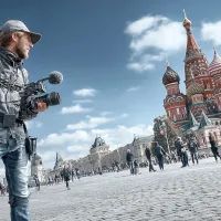 Съемки кино, арт