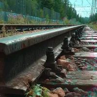 Рельсы, шпалы