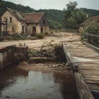 Старый мост, арт