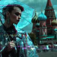 Женщина, город