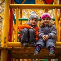 Дети, площадка