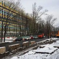 Улица Кирпичные Выемки. Строительство ЖК «Варшавское шоссе 141»