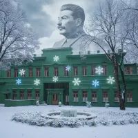 Дача Сталина, арт