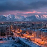 Северный город, арт