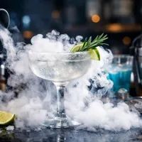 Коктейл с жидким азотом. 