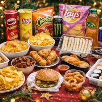 Новогодний стол зумеров