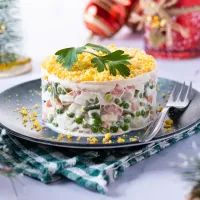 Оливье, Новый год