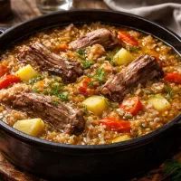 Томлёные щи из квашеной капусты по-деревенски