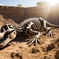 Скелет динозавра