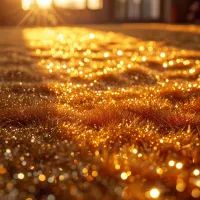 Как убрать блёстки после праздника: чистим ковёр и мебель