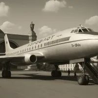 Ту 104 на ВДНХ