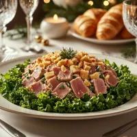 Салат с тунцом