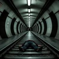 Метро, человек упал