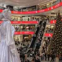 Снегурочка в ТЦ «Метрополис»