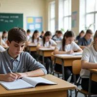 Экзамен, школа