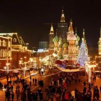 Новогодняя Москва