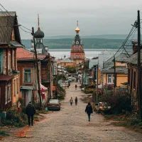 Город, люди