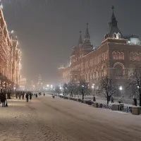 Зима в Москве, арт