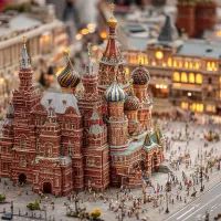 Москва в миниатюре, арт