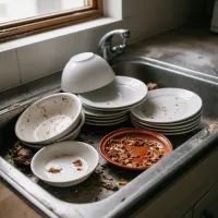 Грязная посуда не ждёт до утра: опасные последствия привычки