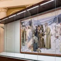 Картина на выставке