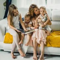 Многодетная мама