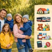 Льготы для многодетной семьи 