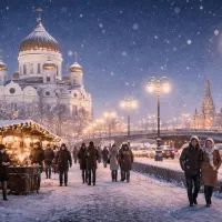 Мороз в Москве