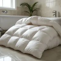 Ни одной пушинки мимо! Стираю зимнее одеяло только так и не мучаюсь со стиральной машиной