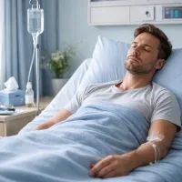 В больничной палате