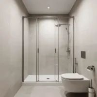 Душевая в маленькой ванной: как всё уместить?