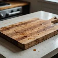 Свежий лайфхак: как быстро убрать запах с кухонной доски?