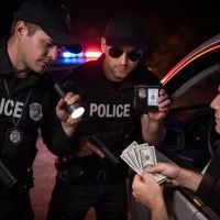 Фальшивые полицейские на дороге