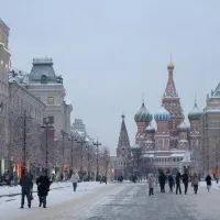 Москва, зима