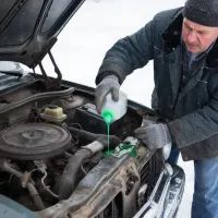 Автомобиль, антифриз