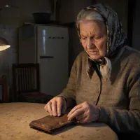 Пожилая женщина