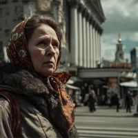 Город, женщина