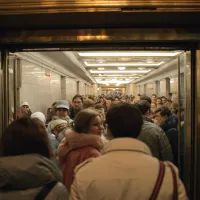 Метро, люди