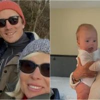 Алёна Свиридова с внучкой